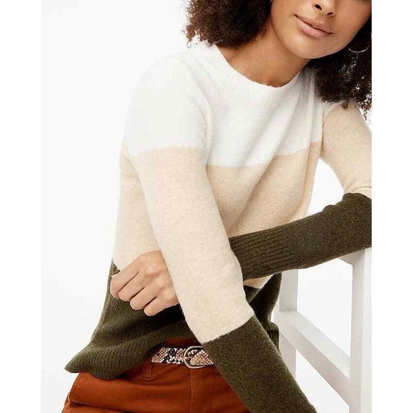 J. Crew Sweaters - J. Crew Multicolor Crew Neck Sweater
